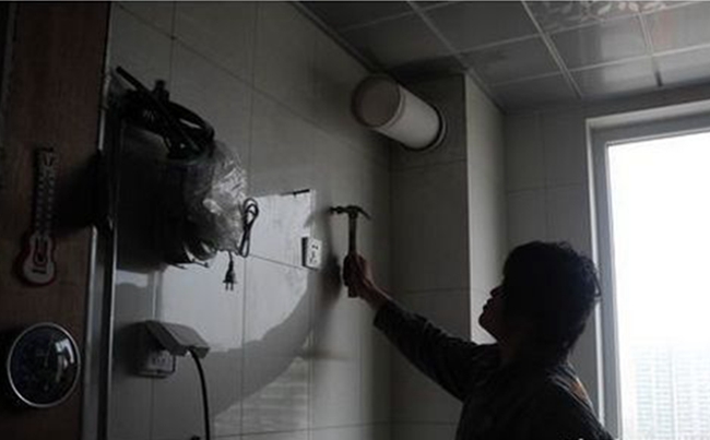 吸油煙機安裝位置，星空梵高櫥柜