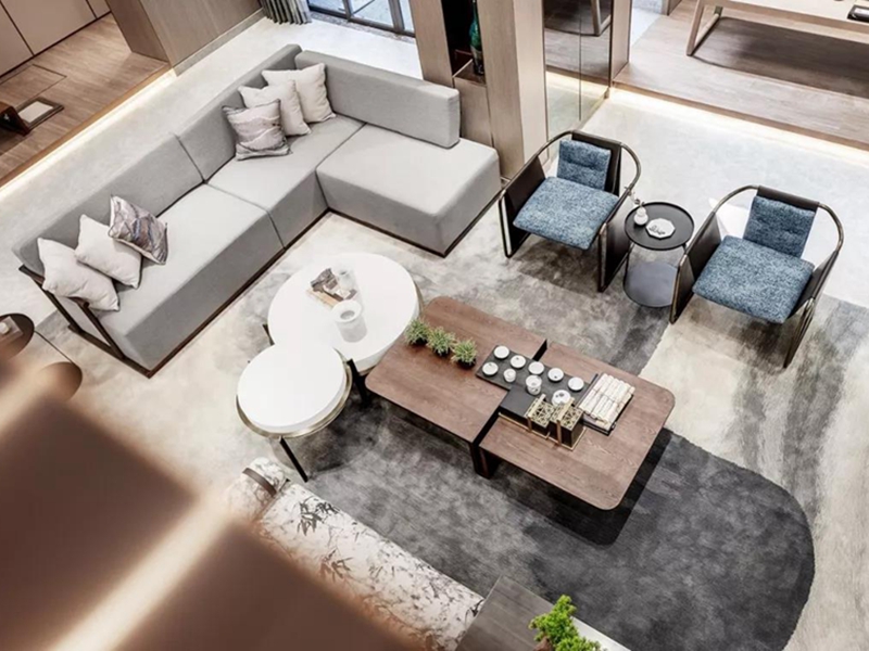 輕奢·新中式風格全屋定制，星空梵高全屋定制