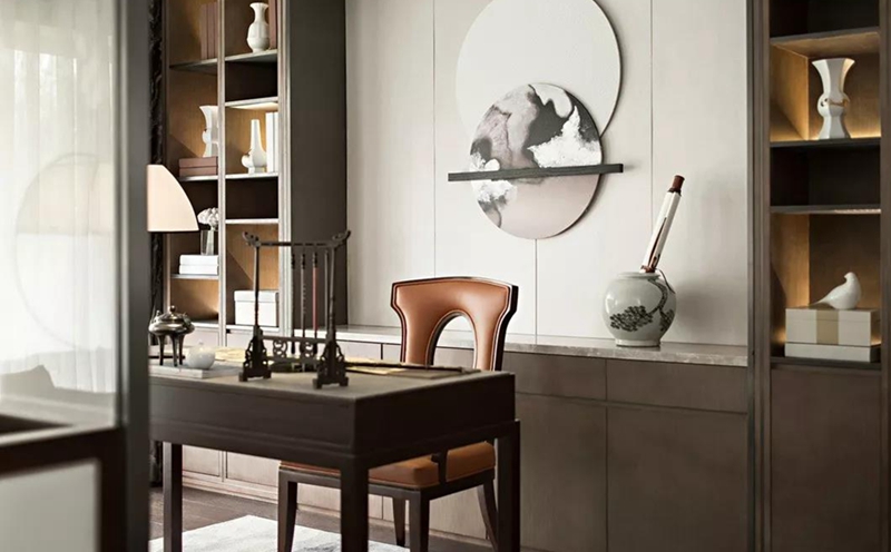 輕奢·新中式風格全屋定制，星空梵高全屋定制