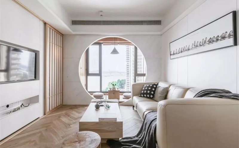 原木風(fēng)全屋定制家居,星空梵高全屋定制