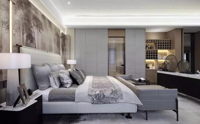 輕奢·新中式風格全屋定制，星空梵高全屋定制