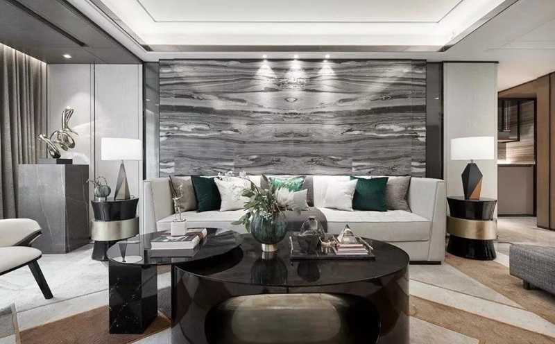 輕奢·新中式風格全屋定制，星空梵高全屋定制