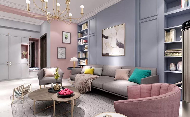 現代風格全屋定制，星空梵高全屋定制