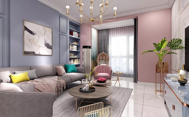 現代風格全屋定制，星空梵高全屋定制