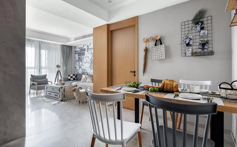 北歐風格全屋定制，星空梵高全屋定制